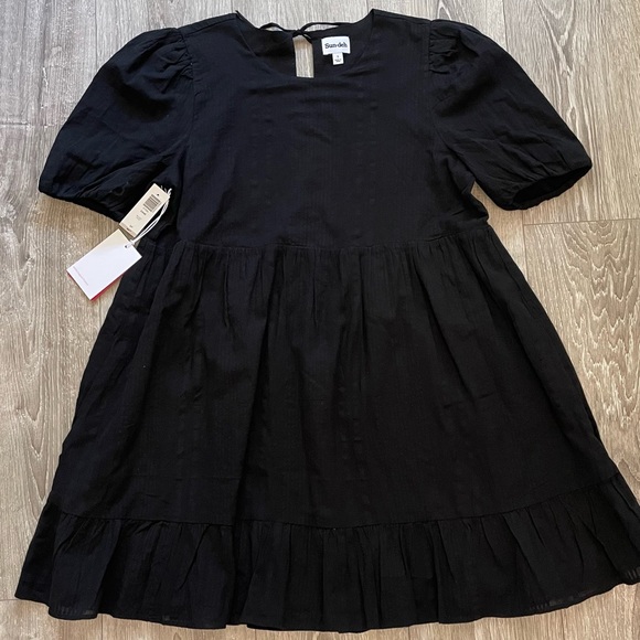 ARITZIA Sunday Best Zane Dress baby doll pockets sustainable academia Wednesday - Picture 2 of 10